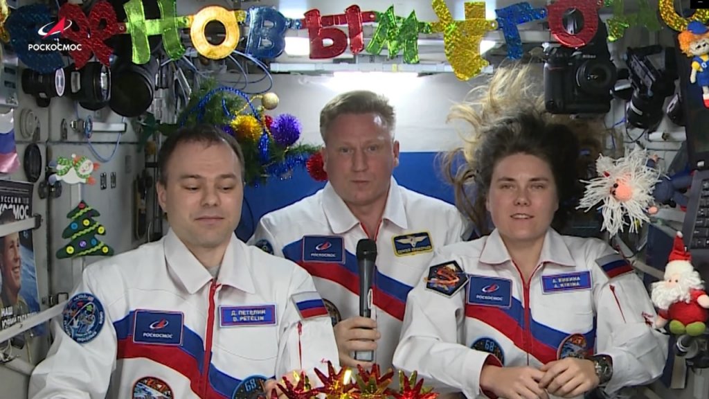 Екатеринбургский космонавт и его коллеги рассказали, как отметят Новый год на МКС