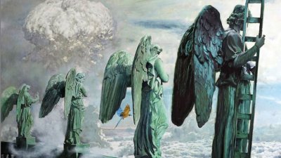 Картины с философским подтекстом: в петербургской галерее «Краски жизни» проходит персональная выставка Александра Коряшкина