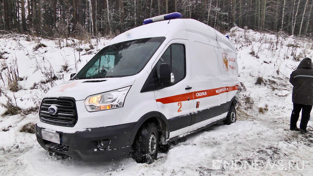 В Татарстане автомобиль скорой помощи попал в ДТП