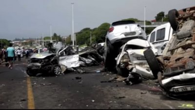В Южной Африке столкнулись 46 автомобилей
