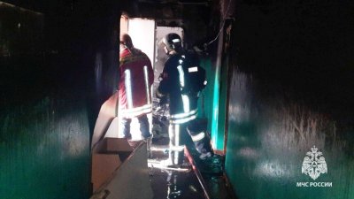 Утром на Химмаше загорелась комната в общежитии, есть пострадавший (ФОТО)