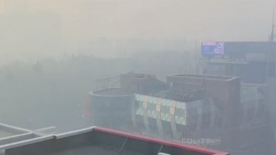 К утру Екатеринбург снова затянуло дымом от лесных пожаров