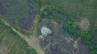 Российские военные уничтожили самоходную артиллерийскую установку ВСУ (ВИДЕО)