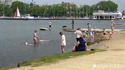 В Екатеринбурге 30-градусная жара – люди спасаются от пекла у воды (ФОТО, ВИДЕО)