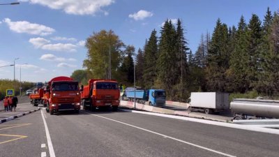 Новый мост на тюменской трассе ликвидирует пробки в Богдановиче