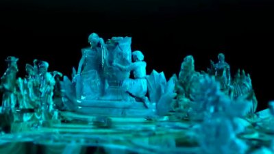 Ледяной малахит: в Челябинске представили проект новогоднего городка