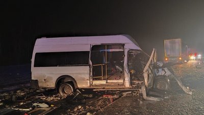 Шесть человек погибли и пострадали в ДТП с микроавтобусом под Тамбовом