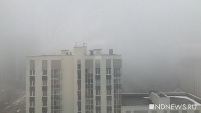 Екатеринбург накрыл густой туман (ФОТО)