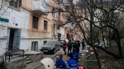 В Севастополе в многоквартирном доме взорвался газ