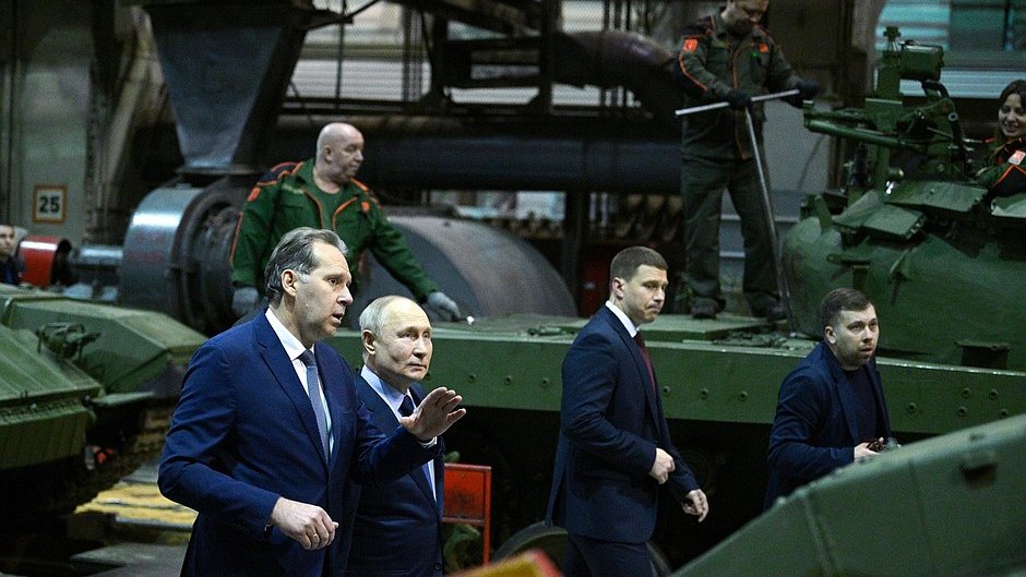 СВО, танки и демография: о чем Путин говорил с рабочими УВЗ