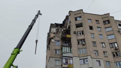 ВСУ ударили ракетой по девятиэтажке в Лисичанске