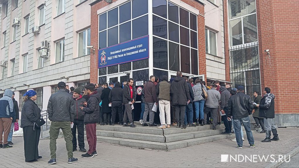 В Екатеринбурге мигранты штурмуют ГИБДД, чтобы обменять водительские права (ФОТО)