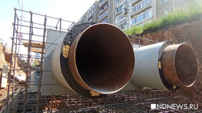 В Кировском районе энергетики Екатеринбургской теплосетевой компании к сентябрю заменят старые трубопроводы на новые