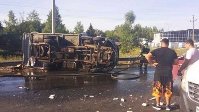 На трассе под Нижним Новгородом столкнулись 11 машин – есть пострадавшие