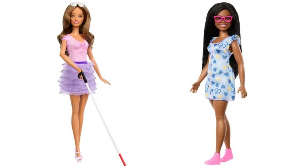 Производитель Барби начал продажу слепой и темнокожей куклы с синдромом Дауна