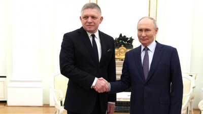 Путин проводит переговоры «один на один» с премьер-министром Словакии