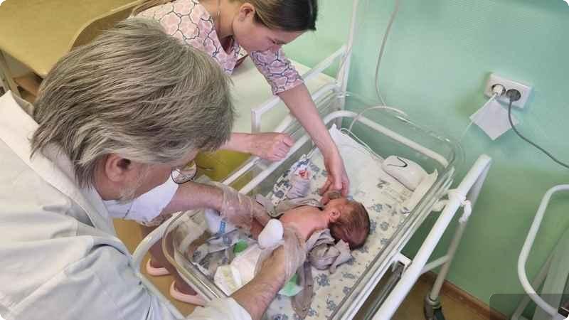 Уральские врачи спасли ямальского малыша весом 1,6 кг