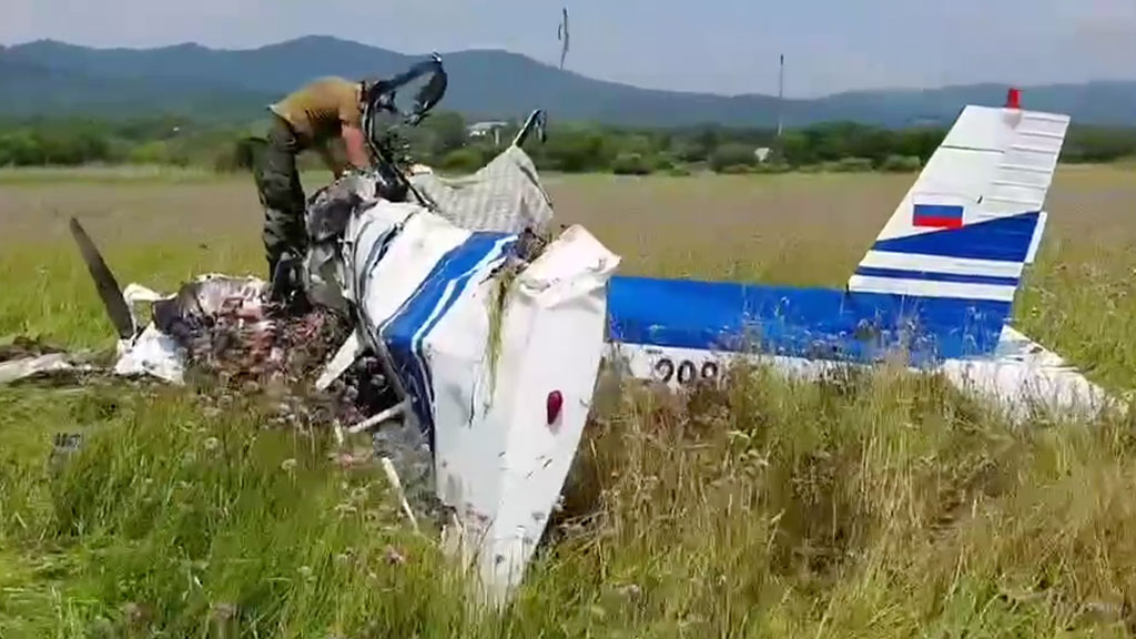 В Приморье упал легкомоторный самолет – пилот погиб