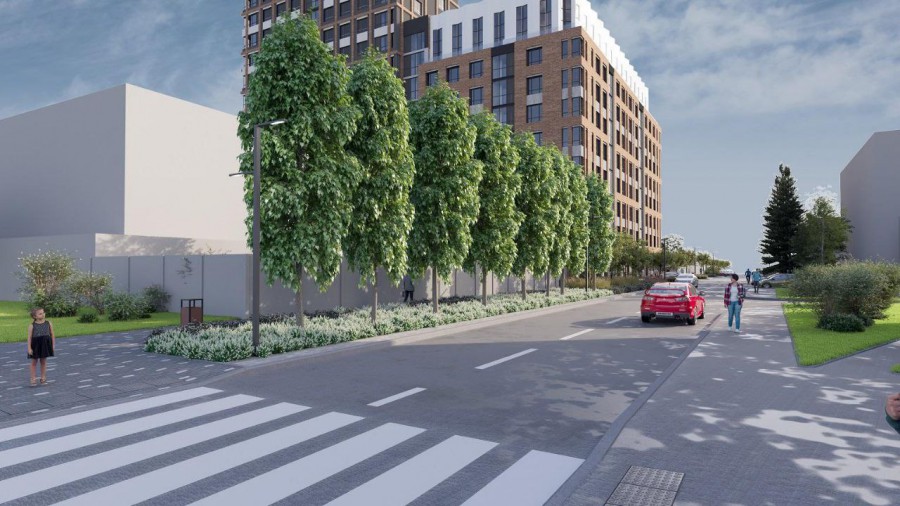 Улица Тверитина станет сквозной и двусторонней