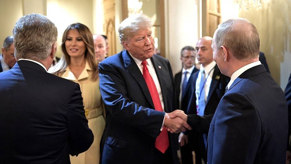 Борт номер один вылетел из Москвы на Аляску