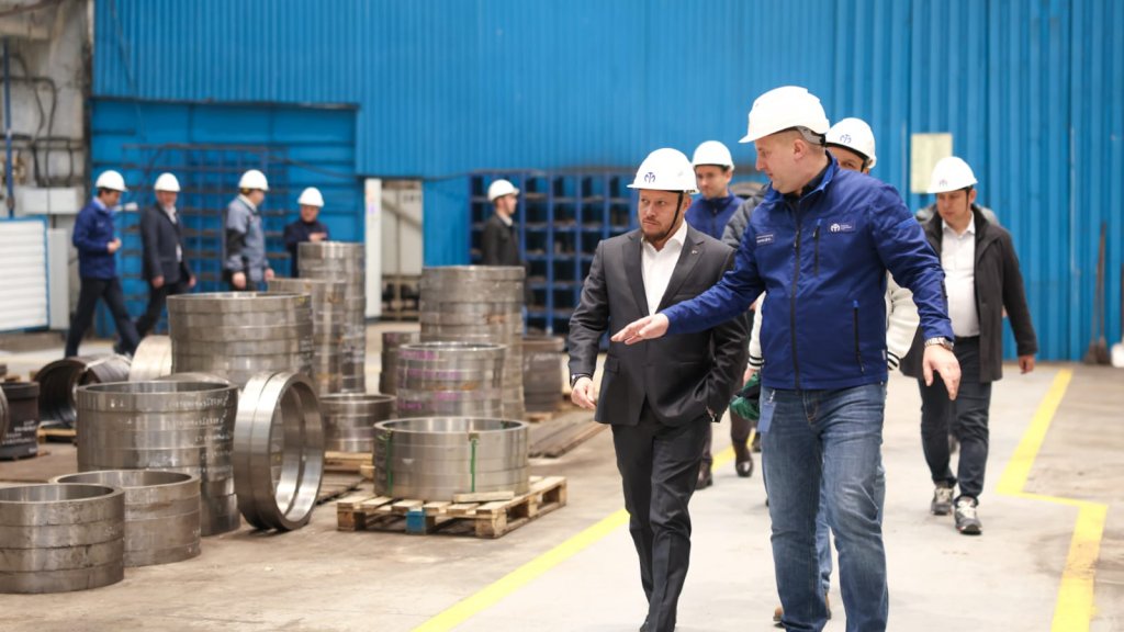 Генеральный директор «Т Плюс» посетил Уральский турбинный завод: обсудил инвестиции и импортозамещение