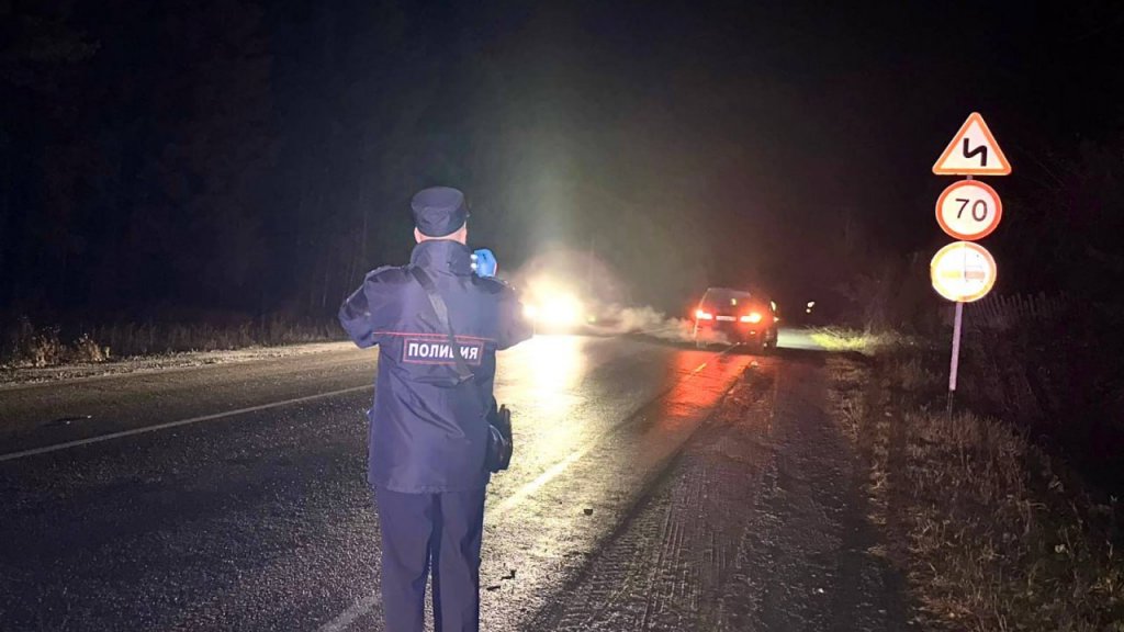 В Режевском районе погибла пешеход: женщина переходила трассу в темноте