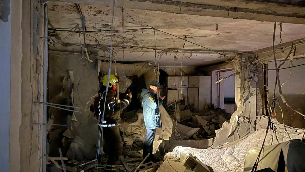 Дрон ВСУ влетел в многоэтажку в Красногорске: пострадали пять человек