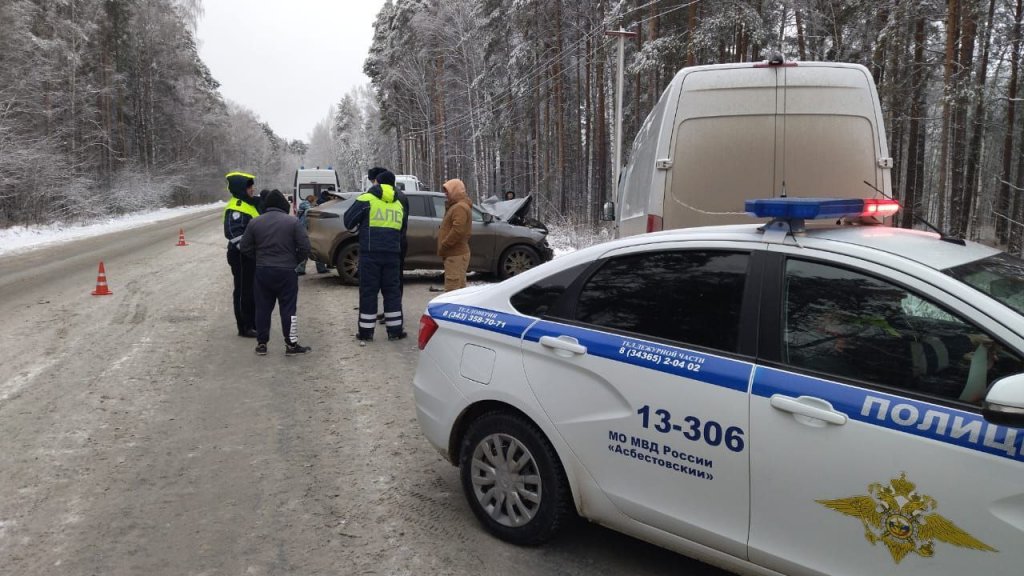 Водитель на летних шинах вылетел на встречную полосу и попал в ДТП (ФОТО)