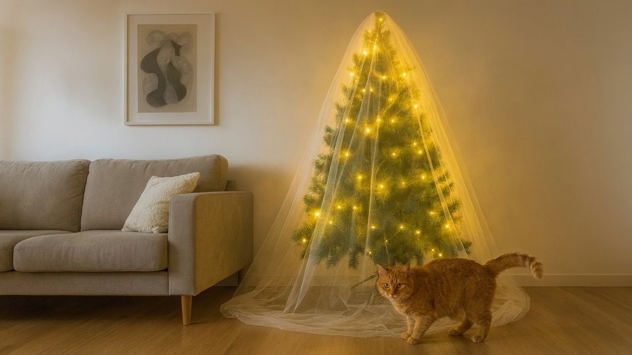 В Сети вирусится новый тренд – новогодняя елка в фате