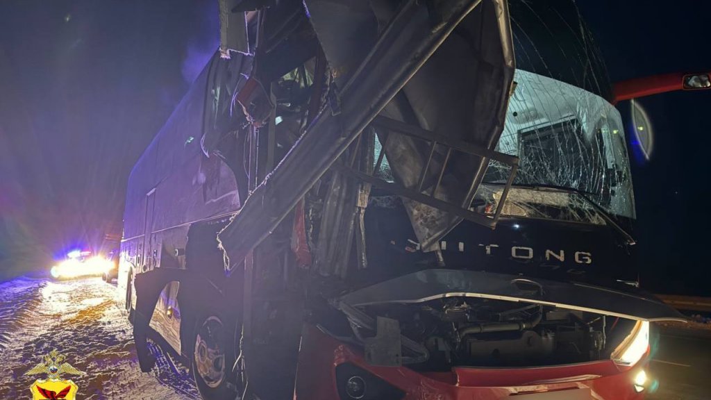 В Забайкалье в аварии с автобусом погиб человек