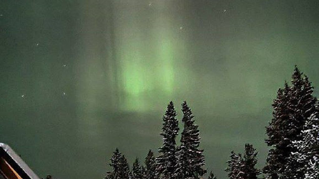 Северное&nbsp; сияние осветило уральское небо (ФОТО)