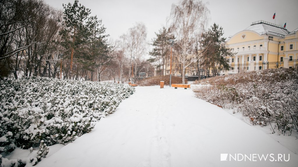На Свердловскую область идут сильные снегопады