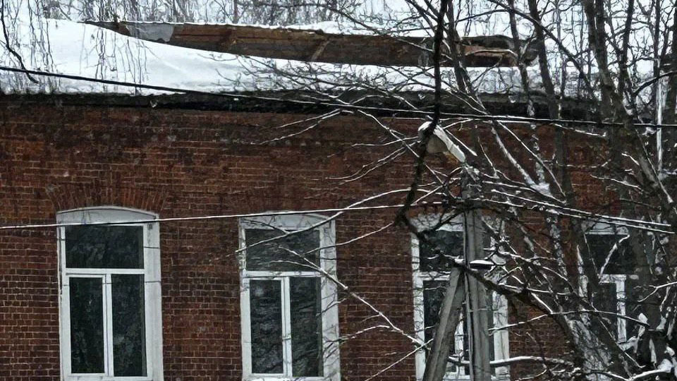 В Ивановской области обрушилась кровля больницы