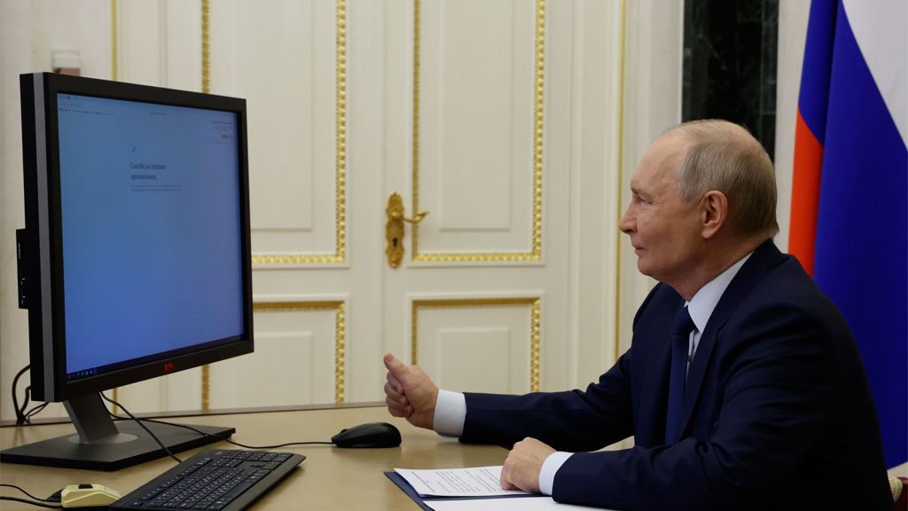 Путин проголосовал на выборах в Госдуму дистанционно