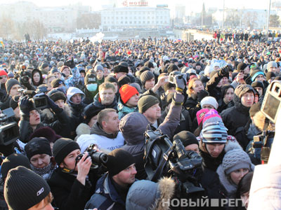 Новый Регион: Акция против фальсификации выборов в Екатеринбурге шла несколько часов (ФОТО, ВИДЕО)