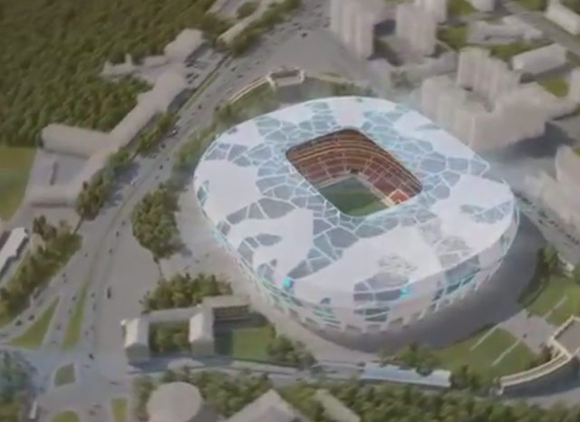 Новый Регион: Утвержден новый проект реконструкции Центрального стадиона (ФОТО)