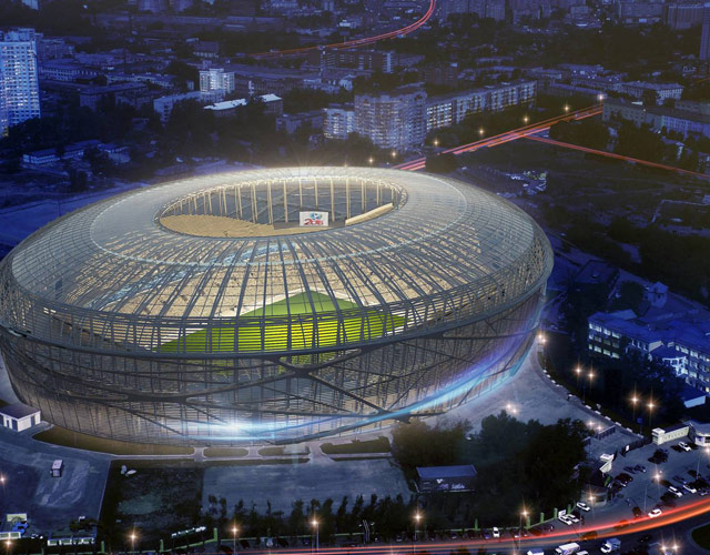 Новый Регион: Утвержден новый проект реконструкции Центрального стадиона (ФОТО)