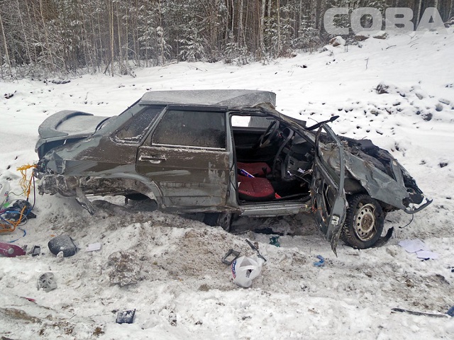 Новый Регион: В ДТП на Московском тракте погиб человек: машина несколько раз перевернулась в кювете (ФОТО)