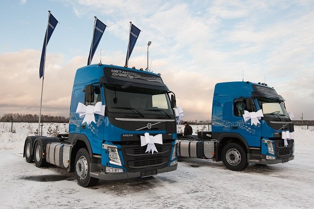 Новый Регион: Автопарк Газпром трансгаз Екатеринбург пополнился уникальными Volvo на газо-дизеле (ФОТО)