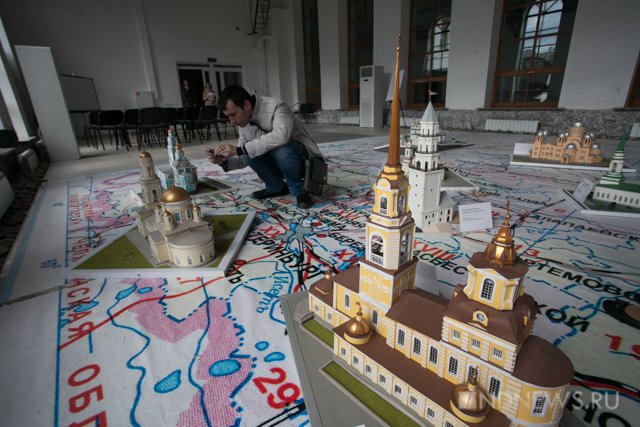 Новый Регион: Старинные монастыри, усадьбы и достопримечательности Урала в уменьшенных макетах 3D можно посмотреть в Екатеринбурге (ФОТО)