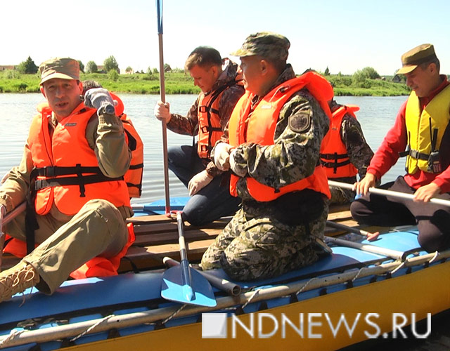Политический сплав: Игорь Холманских и люди труда обсудили праймериз ЕР и уплыли вниз по Чусовой (ФОТО, ВИДЕО)