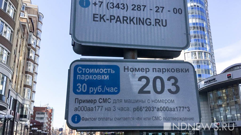 Мэрия заработала 39 миллионов рублей на платных парковках