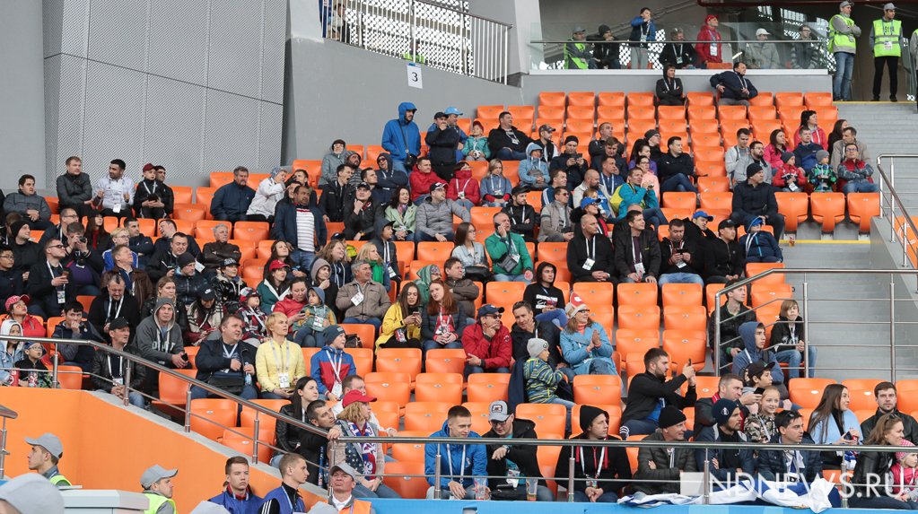ФИФА и оргкомитет выясняют, куда делись 5 тысяч болельщиков на матче Египет – Уругвай в Екатеринбурге