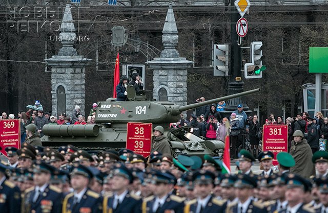 Новый Регион: А будет это так: в Челябинске отрепетировали Парад Победы (ФОТО, ВИДЕО)