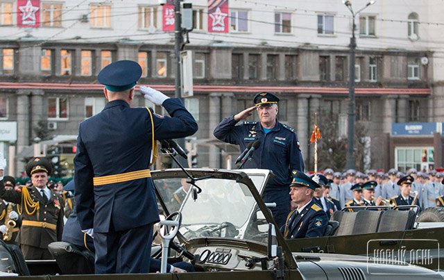 Новый Регион: На площади полки. В Челябинске отрепетировали парад Победы