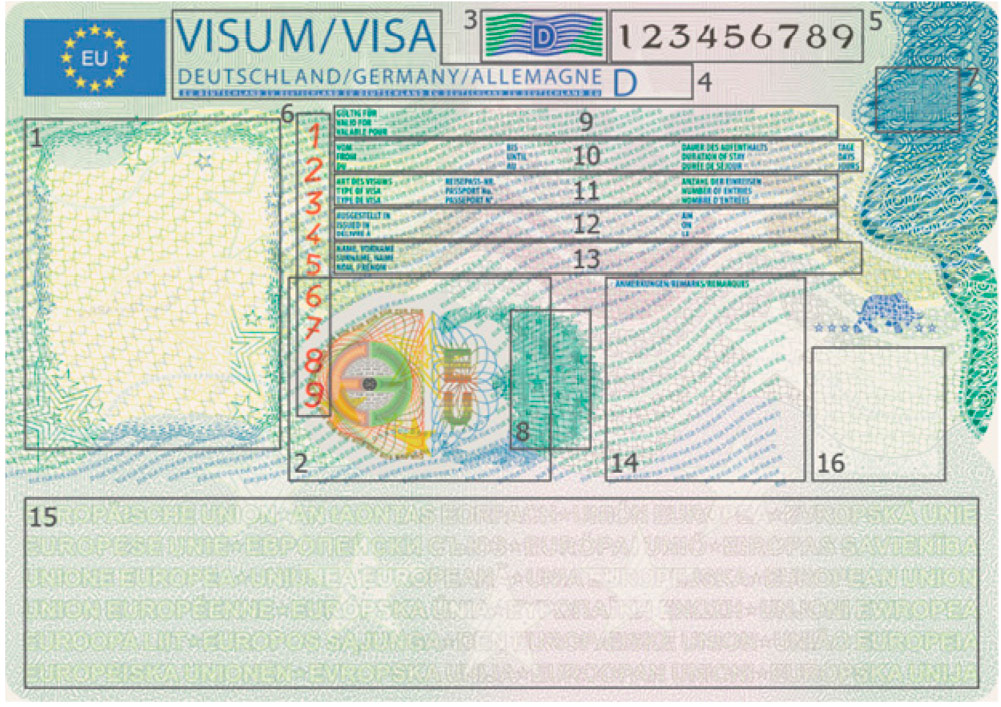 Новый День: Евросоюз изменит дизайн шенгенской визовой наклейки