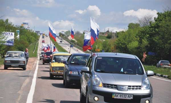 Новый Регион: СМИ: Победный автопробег нашистов отказались поддержать все автопроизводители, кроме ЧеченАвто (ФОТО)