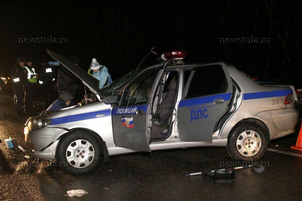 Новый День: В аварии с автомобилем ДПС под Тулой пострадали пять человек (ФОТО)