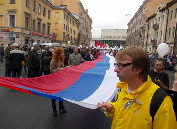 Новый Регион: Марш миллионов в Петербурге: Мы не боимся!