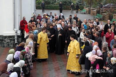 Новый Регион: Митрополит Владимир освятил собор в Одессе (ФОТО)